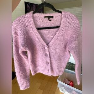 Maje purple sweater. Size L